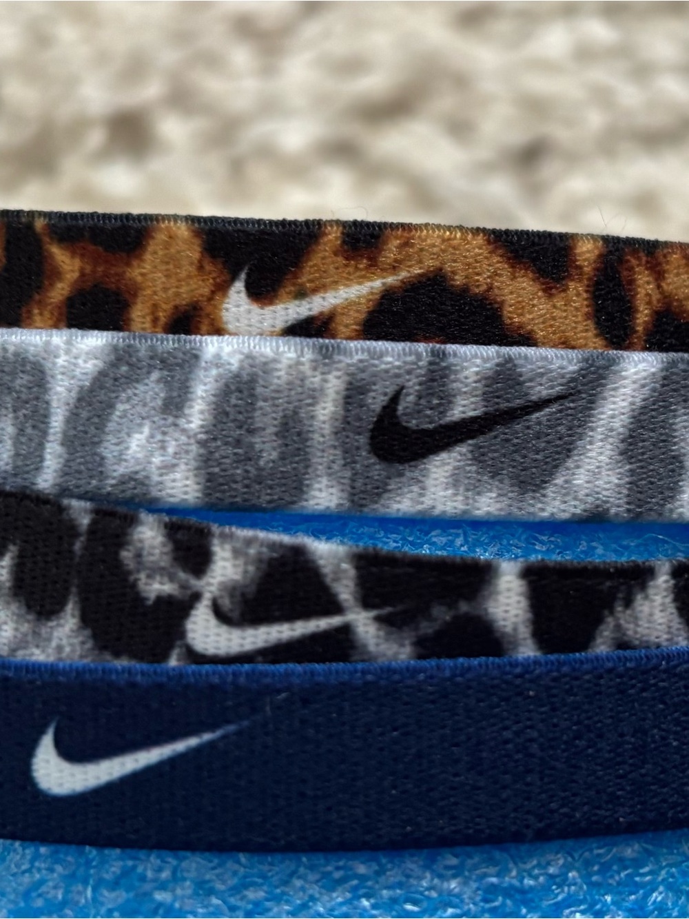 Nike Navy & Patterned Headbands